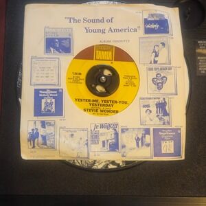 STEVIE WONDER Yester Me Yester You Yesterday TAMLA 1969 First Press 45